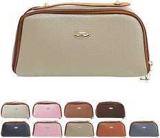 Double Zipper Cosmetics Bag